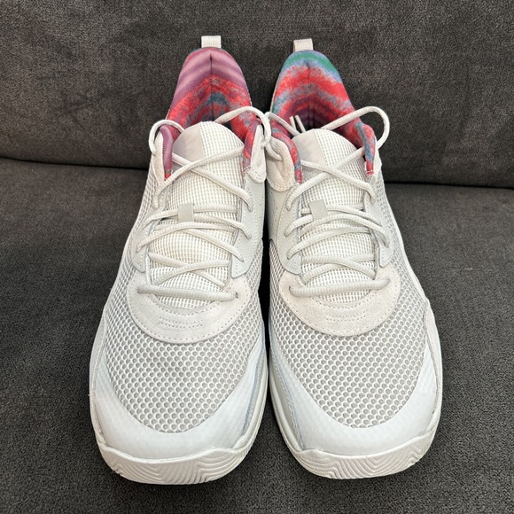 Under Armour Curry 3Z 24 SDE Men 11.5 White Basketball Athletic Shoe 3028191-114 - Picture 5 of 8